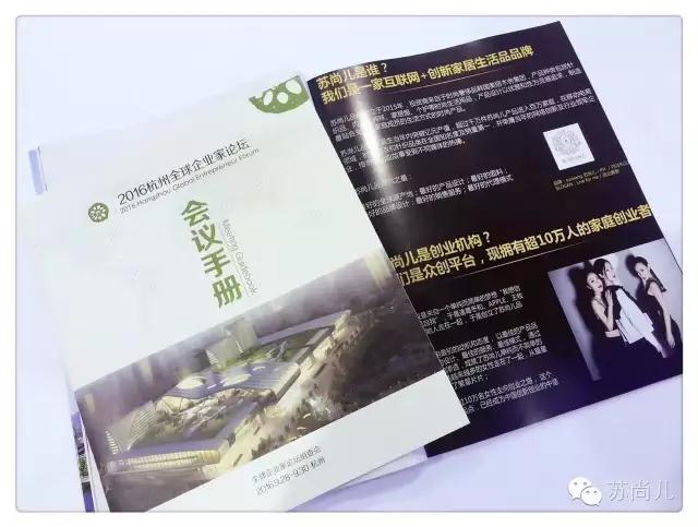 蘇尚兒(ér)受邀參加“2016杭州全球企業(yè)家(jiā)論壇暨中國(guó)民(mín)族品牌影(yǐng)響力論壇”